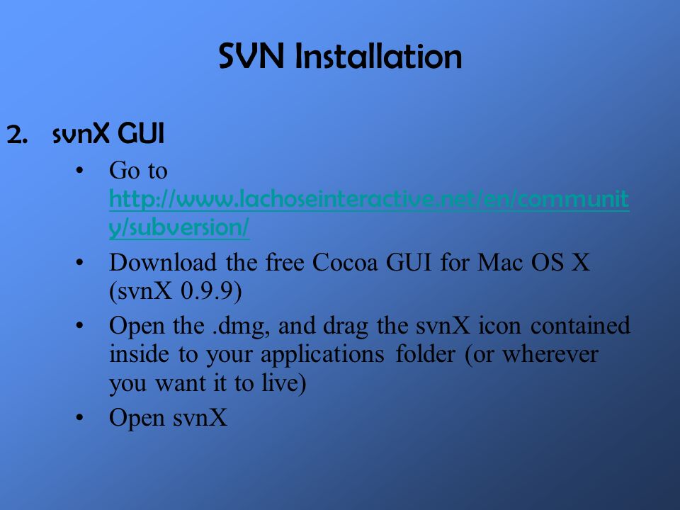 download svn for mac